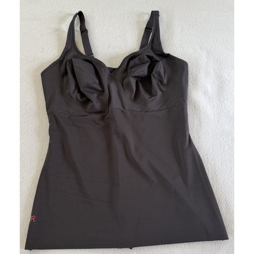 RUBY RIBBON EVERYDAY SHAPE BLACK CAMI #3068 NWOT